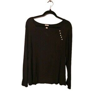Apt 9 Black Sweater Size 2X